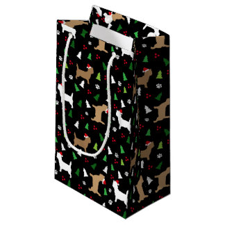 Weihnachtsbaum Cairn Terrier Dog Howliday Tree Kleine Geschenktüte