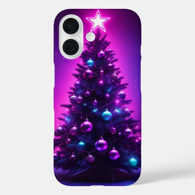 Weihnachtsbaum Case-Mate iPhone Hülle (Rückseite)
