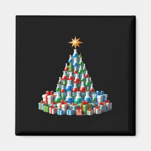 Weihnachtsbaum Chemie Becher Wissenschaftler Wisse Magnet