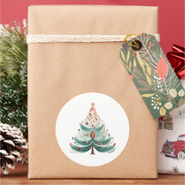 Weihnachtsbaum Classic Sticker