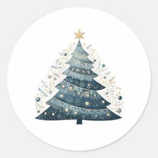 Weihnachtsbaum Classic Sticker