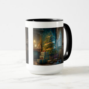 Weihnachtsbaum Combo Tasse, 15 oz Tasse