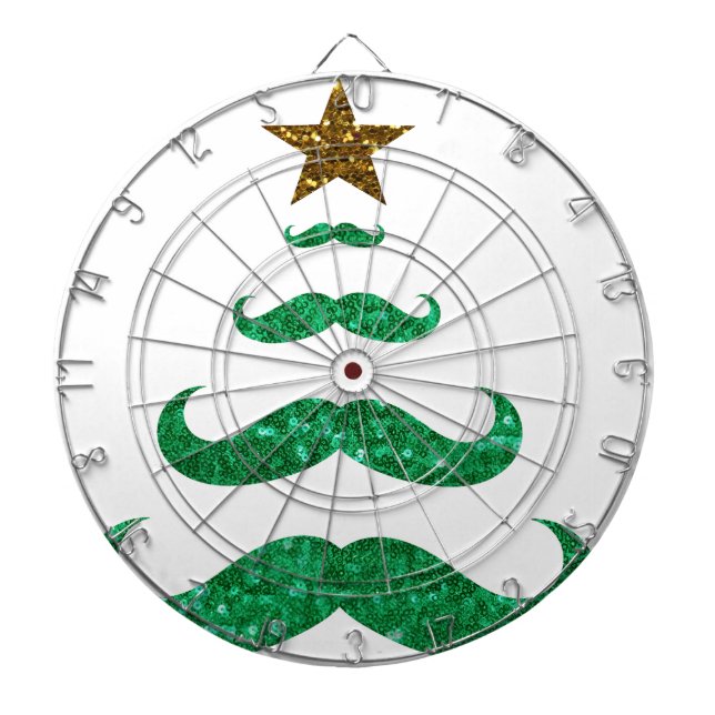 Weihnachtsbaum Dartscheibe (vorne)