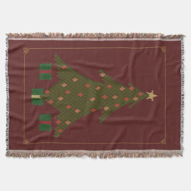 Weihnachtsbaum-Decken Decke (Vorderseite)