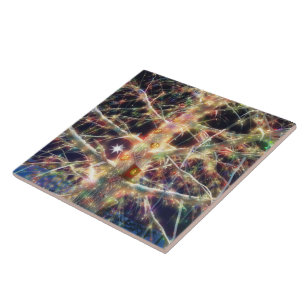 Weihnachtsbaum Dekorative Tile / Trivet Fliese