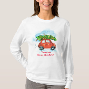 Weihnachtsbaum der Weihnachtsfamilie individuell a T-Shirt