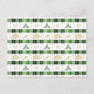 Weihnachtsbaum des Anwalts - Skala der Gerechtigke Postkarte