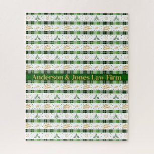 Weihnachtsbaum des Anwalts - Skala der Gerechtigke Puzzle