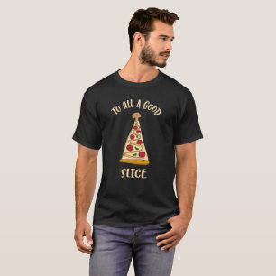 Weihnachtsbaum des lustigen Pizza-Liebhabers T-Shirt