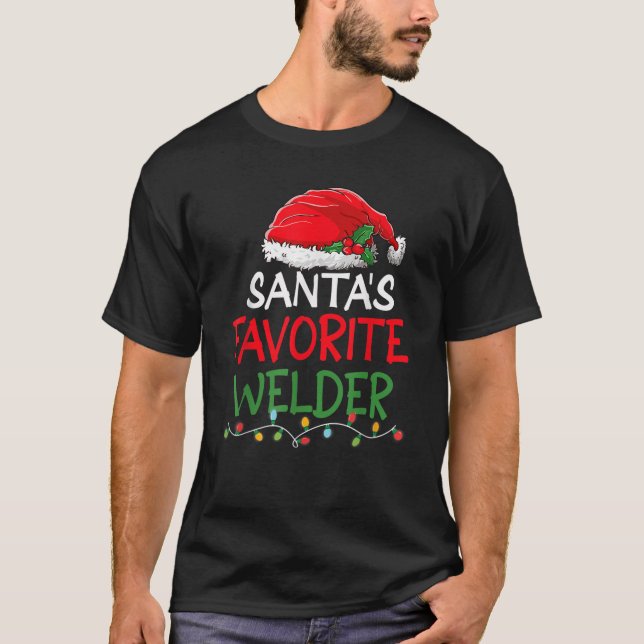 Weihnachtsbaum des Weihnachtsmanns T-Shirt (Vorderseite)