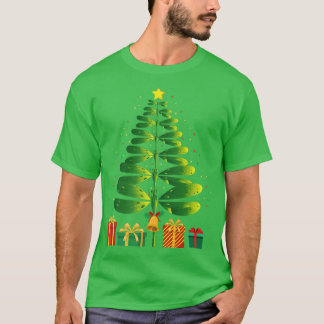 Weihnachtsbaum Dragonfly Funny Xmas Entomologe E T-Shirt