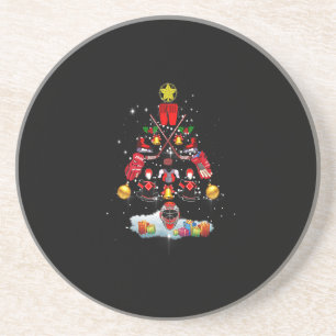 Weihnachtsbaum Eishockey Weihnachtsbaum Weihnachts Getränkeuntersetzer