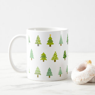 Weihnachtsbaum-Elefantengeschenk Kaffeetasse