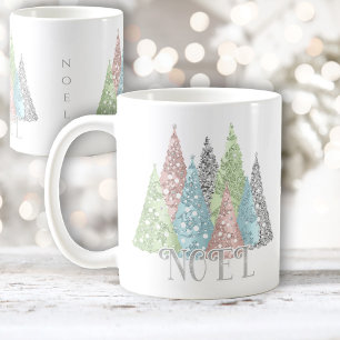 Weihnachtsbaum Elegant Glam Individuelle Name Tass Kaffeetasse