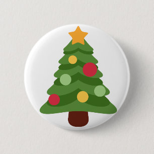 Weihnachtsbaum Emojis Button