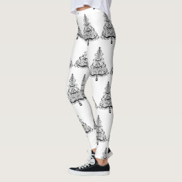 Weihnachtsbaum Entdeckungsreise zur Viktorianische Leggings