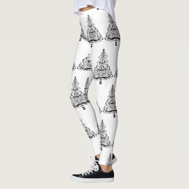 Weihnachtsbaum Entdeckungsreise zur Viktorianische Leggings (Links)