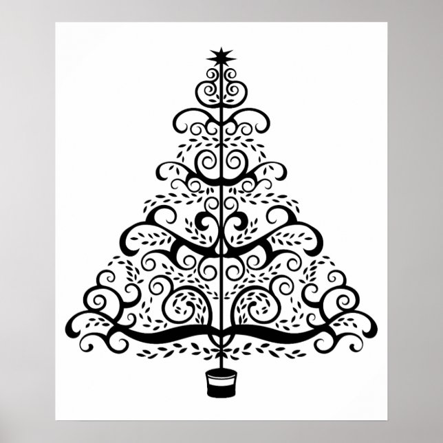 Weihnachtsbaum Entdeckungsreise zur Viktorianische Poster (Vorne)