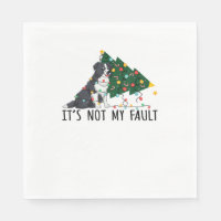 Weihnachtsbaum Es ist nicht mein Fault Border Coll