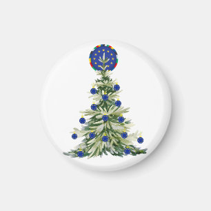 Weihnachtsbaum - Europäische Gewerkschaft EU Eur Magnet