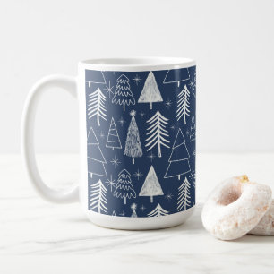 Weihnachtsbaum - Evergreen Tree - Pine Tree Blue Kaffeetasse