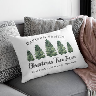 Weihnachtsbaum-Familienferien Lendenkissen