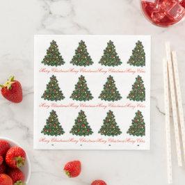Weihnachtsbaum-Feier-Napkin Serviette