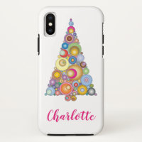 Weihnachtsbaum Feierlicher Chic Colorful Girly Cus