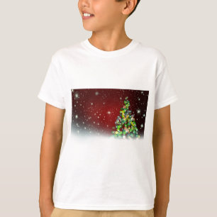 Weihnachtsbaum-Feiertags-FriedensLiebe-Schicksal T-Shirt