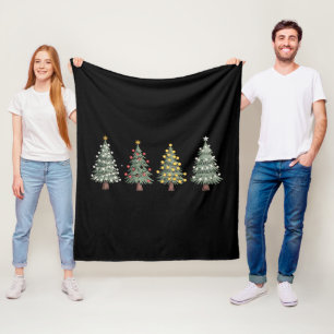 Weihnachtsbaum Feiertagsgeschenk Winter  Fleecedecke