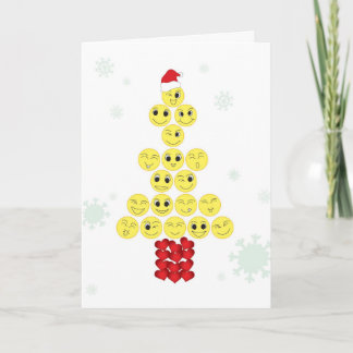 Weihnachtsbaum Feiertagskarte