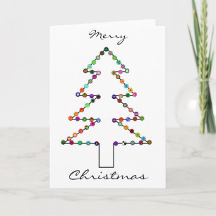 Weihnachtsbaum Feiertagskarte