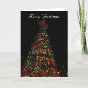 Weihnachtsbaum Feiertagskarte