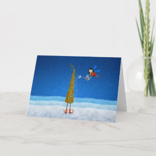 Weihnachtsbaum Feiertagskarte