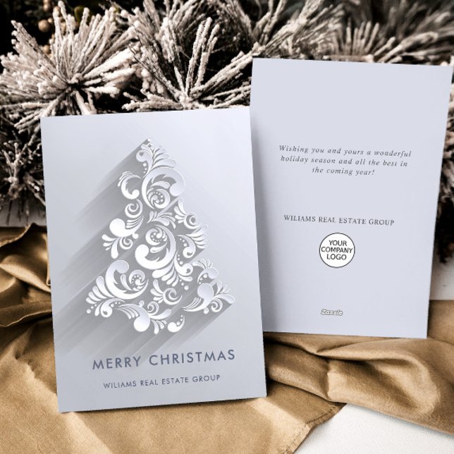 Weihnachtsbaum Firmengrüße Feiertagskarte (Von Creator hochgeladen)