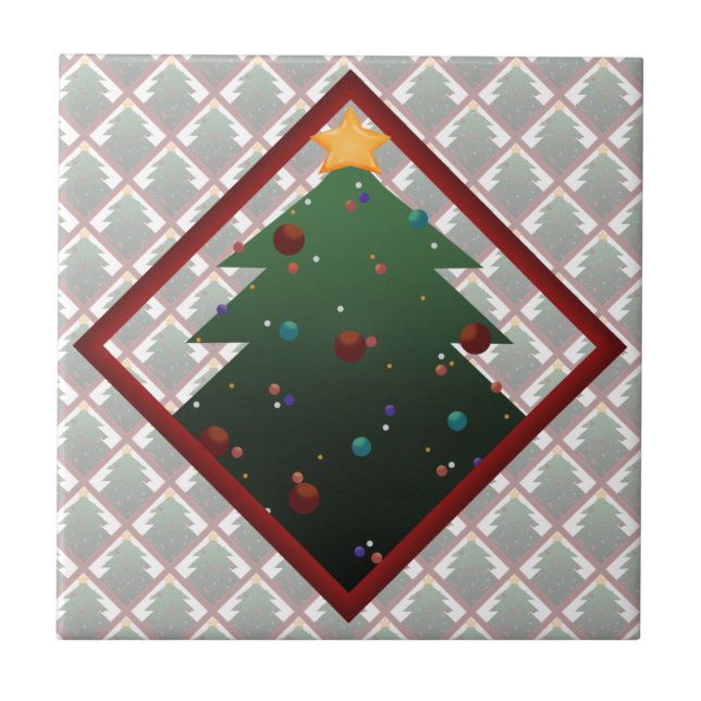 Weihnachtsbaum Fliese (Vorderseite)