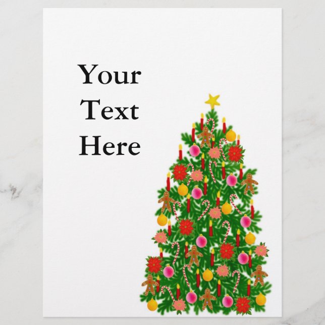 Weihnachtsbaum-Flyer Flyer (Vorne)