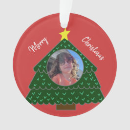 Weihnachtsbaum Foto Ornament