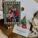 Weihnachtsbaum Foto Weihnachtskarte Feiertagskarte<br><div class="desc">Freuen Sie sich auf einen angenehmen Aufenthalt mit diesem eleganten Weihnachtsbaum in Aquarell und der Weihnachtskarte für das Foto. Diese schöne, einfache Holiday Karte ist der perfekte Weg, um Ihre Saison Grüße zu senden. Einfach den Gruß personalisieren und die Schriftart nach Ihren Wünschen bearbeiten. Diese skurrile Weihnachtskarte ist ein charmanter...</div>