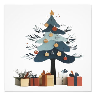 Weihnachtsbaum Fotodruck