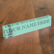 Weihnachtsbaum-Fraktal-Namensschild