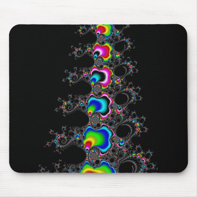 Weihnachtsbaum - Frankreich Mousepad (Vorne)