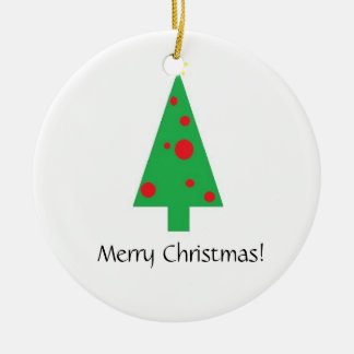 Weihnachtsbaum, FROHE WEIHNACHTEN! , Frohe Keramik Ornament