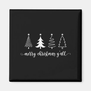 Weihnachtsbaum Frohe Weihnachten Y'all Niedlich Da Magnet