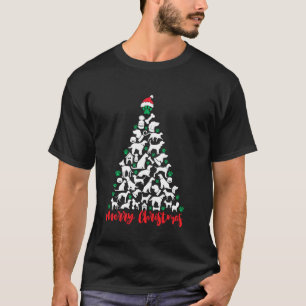 Weihnachtsbaum Funny Dog Lover Xmas Kinder Jungs M T-Shirt