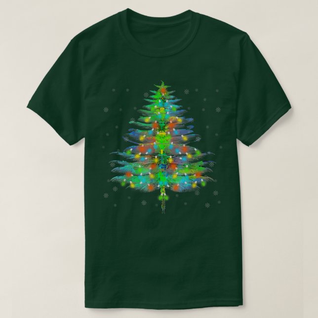 Weihnachtsbaum Funny Insects Liebhaber Weihnachten T-Shirt (Design vorne)