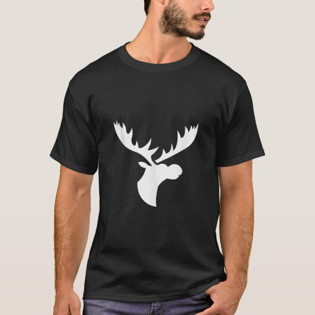 Weihnachtsbaum für Hirschjäger T-Shirt (Vorderseite)