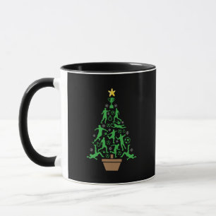 Weihnachtsbaum für Männer Tasse