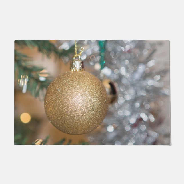 Weihnachtsbaum Fußmatte (Vorderseite)