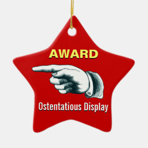 Weihnachtsbaum-Gag-Geschenk Keramik Ornament